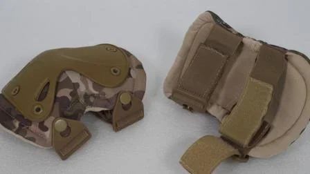 Protector militar de codo y rodilla Protector de codo de combate táctico Protector de rodilla Codera